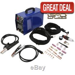 120A 220V 3 in 1 TIG MMA CUT Welder Inverter Welding Machine Plasma Cutter