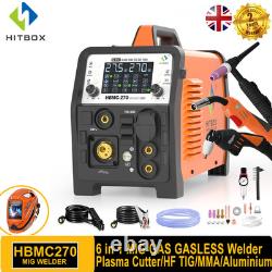 200Amp 6 in 1 MIG/TIG/CUT/MMA Welding Machine HF TIG Aluminium MIG Plasma Cutter