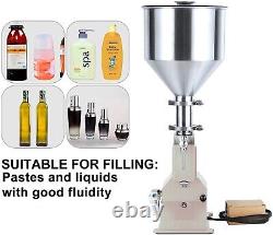 20-110ml Pneumatic Filling Machine P110 Cream Shampoo Paste Liquid Filler