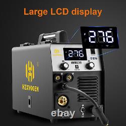 220V 200A 5in1 MIG CUT TIG MMA Welder Gas/Gasless Welding Machine Plasma Cutter