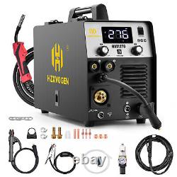 220V 200A 5in1 MIG CUT TIG MMA Welder Gas/Gasless Welding Machine Plasma Cutter