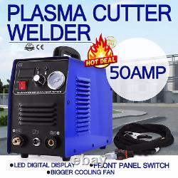 220V 50A Plasma Cutter Plasma Cutting Machine with PT31 Cutting Torch + Tools