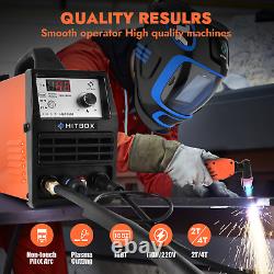 220V HF Plasma Cutter Non-Touch Pilot Arc Air Plasma Cutting Machine & Helmet UK