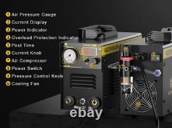 230V 50A Air HF Plasma Cutter British Digital Display Inverter Cutting Machine