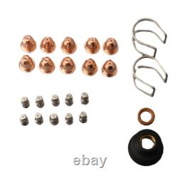 24x For Chicago-Electric 95136 Plasma Cutter Part Electrodes Tip, Cup, Consumable