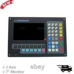 2 Axis CNC Controller 7 Monitor For Plasma Cutting Machine Laser Flame Cutter