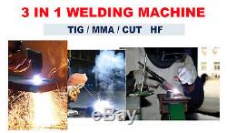 3 In 1 Functional Plasma Cutter/TIG/MMA Welding Machine Stainless Steel DIY