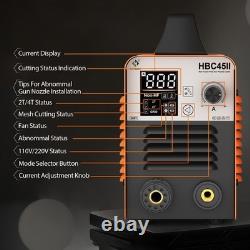 45A Grid Cutting Machine IGBT Non-HF Non-touch Digital Air Plasma Cutter UK Plug