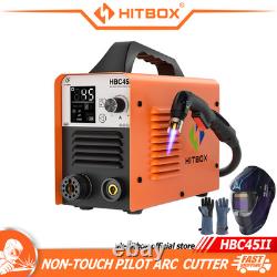 45Amp Grid Cutting Machine Non-HF Non-Touch IGBT Air Plasma Cutter 2T/4T HBC45II
