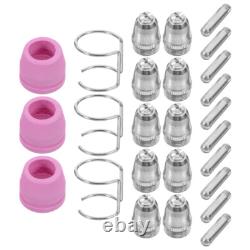 4 Sets Plasma Consumables Plasma Machine Accessories Electrodes Tip