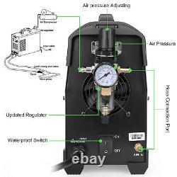 50AMP AIR PLASMA CUTTER CUT-50 IGBT CUTTING MACHINE +ACCESSORIES Industrial plug