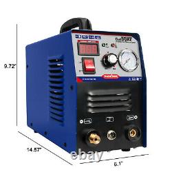 50A Air Plasma Cutter Machine HF Start Digital DC Inverter Clean Cut 10/220V US