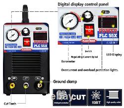 50A IGBT Air Plasma Cutter DC Inverter Cutting Machine PLC55X Clean Cut