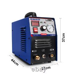50A Plasma Cutter Machine Inverter Air Pressure Gauge Digital Display 7M torch