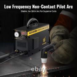 50Amp Air Plasma Cutting Machine 220V Contact Touch ARC HF Cutter IGBT UK 2T/4T