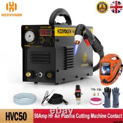50Amp Air Plasma Cutting Machine Contact 2T/4T IGBT HF Cutter Inverter 220V UK