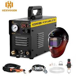 50Amp Plasma Cutter 230V HVC50 Arc Inverter IGBT Clean Cutting Machine+Helmet UK