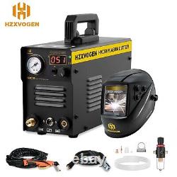 50Amp Plasma Cutter Contact Touch Arc IGBT 240V Clean Cutting Machine&Helmet