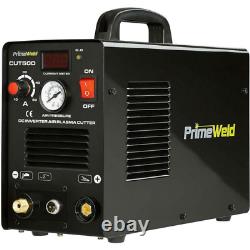 50 Amp Plasma Cutter 1/2 in. Clean Cut 110-Volt/220-Volt DC Cutting Machine