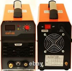 50amp Air Plasma Cutter Cut-50 Igbt Cutting Machine + Accessories
