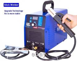 520TSCPF 3-IN-1 220V Plasma Cutter Welder Machine IGBT 50A CUT/200A TIG/180A MMA