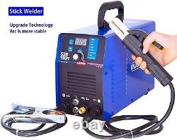 520TSC Plasma Cutter TIG/MMA Welder 3in1 Welding Machine& Accessories