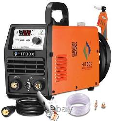 55A 220V Air Plasma Cutter HITBOX Pilot ARC Inverter DC Cutting Machine 1-14mm