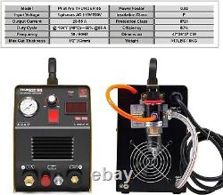 55A IGBT Plasma Cutter 240V DC Inverter 1-12mm Clean Cut Portable Machine CNC