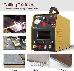 55A IGBT Plasma Cutter 240V DC Inverter 1-12mm Clean Cut Portable Machine CNC