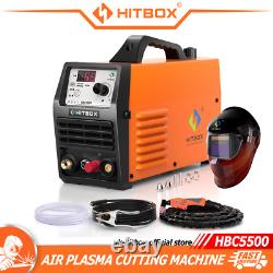 55Amp HF Touch Pilot Arc Air Plasma Cutter 220V Inverter Cutting Machine 2T/4T