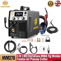 5IN1 MIG CUT TIG ARC Welder 220V 250A Gas/No Gas Welding Machine Plasma Cutter