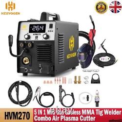 5IN1 MIG CUT TIG MMA Welder 220V 250A Gas/No Gas Welding Machine Plasma Cutter
