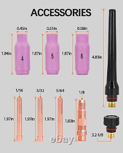 5IN1 MIG CUT TIG MMA Welder 220V 250A Gas/No Gas Welding Machine Plasma Cutter
