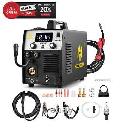 5IN1 MIG Welder CUT/TIG/MMA Plasma Cutter Gas/GaslessWelding Machine Easy to use