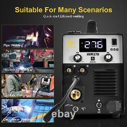 5IN1 MIG Welder CUT/TIG/MMA Plasma Cutter Gas/GaslessWelding Machine Easy to use