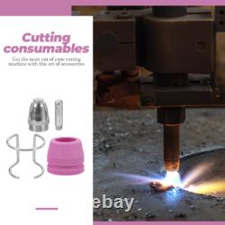 5 Sets Plasma Accessories Machine Consumables Electrode Nozzles