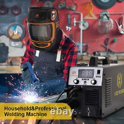 5 in 1 MIG Welder Gas Gasless CUT TIG MMA ARC 220V Welding Machine Plasma Cutter