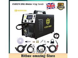 5in1 MIG CUT TIG MMA Welder Welder Machine Plasma Cutter Gas/Gasless &TIG Torch