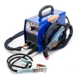 60A IGBT AIR Plasma Cutter Machine & AG60 Torch & Cutting Clean Cut Portable