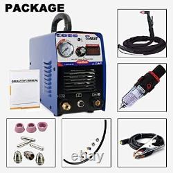 60Amp plasma cutter, 110V/220V(±15%) Wide Voltage IGBT plasma cutter machine