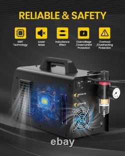 6IN1 MIG/Plasma Cutter/HF TIG/ARC Welder Gas/No Gas Machine Aluminum 250Amp 240V