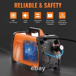 6-in-1 MIG TIG MMA Welder 250A Plasma Cutter 220V Gas Gasless Welding Machine