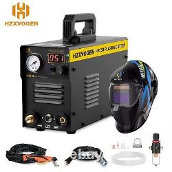 Air Plasma Cutter 230V Contact Touch Arc Clean IGBT Cutting Machine+Helmet 50A