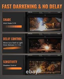 Air Plasma Cutter 230V Contact Touch Arc Clean IGBT Cutting Machine&Helmet 50A