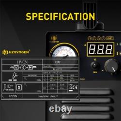Air Plasma Cutter 50A Contact Touch Arc Inverter IGBT HF Cutting Machine UK Plug