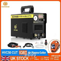 Air Plasma Cutter 50Amp Contact Touch Arc HF Cutting Machine 220V 60% Duty Cycle