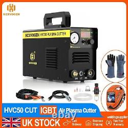Air Plasma Cutter 50Amp Contact Touch Arc HF Cutting Machine 220V 60% Duty Cycle