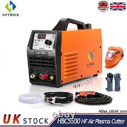 Air Plasma Cutter 55A HF Non-Touch Pilot Arc IGBT 2T/4T Cutting Machine UK Plug