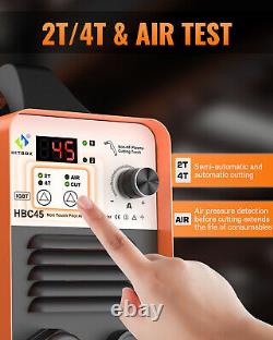 Air Plasma Cutting Machine Inverter IGBT 220V Non Touch Non-HF Cutter UK Plug