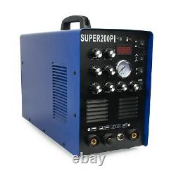 Aluminium Welder Super200pi 200a Tig/mma Welding Machine 50a Plasma Cutter +acc